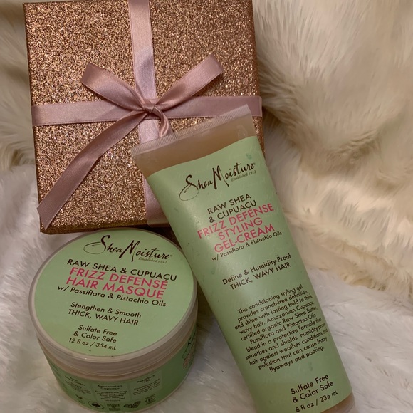 shea moisture frizz defense masque